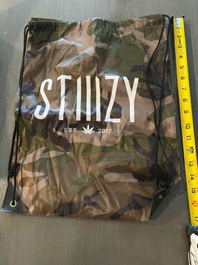 Camouflage Drawstring Backpack - Green Camo